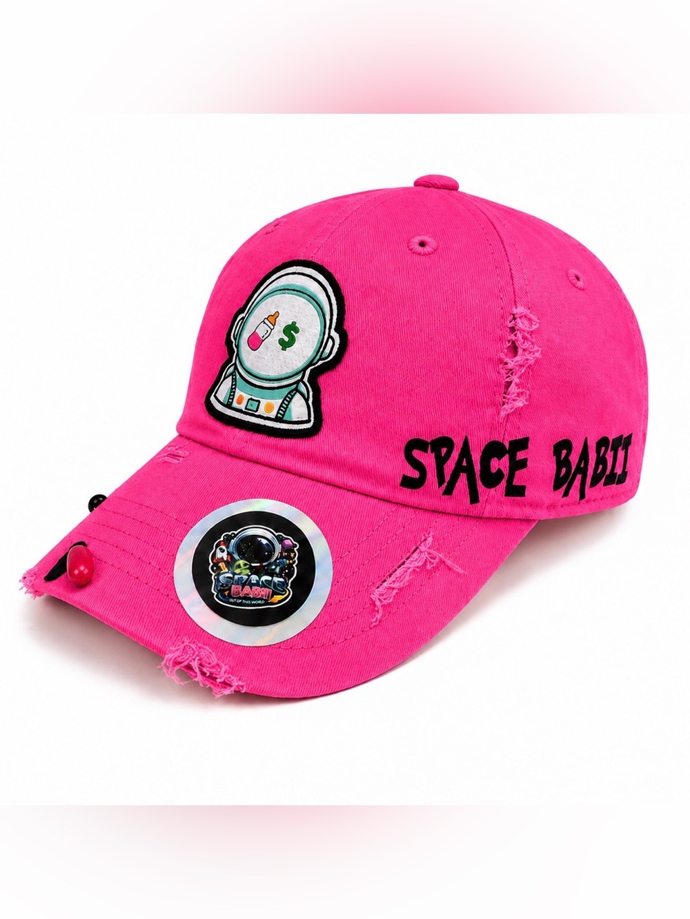 Adults Space Babii Pink cap
